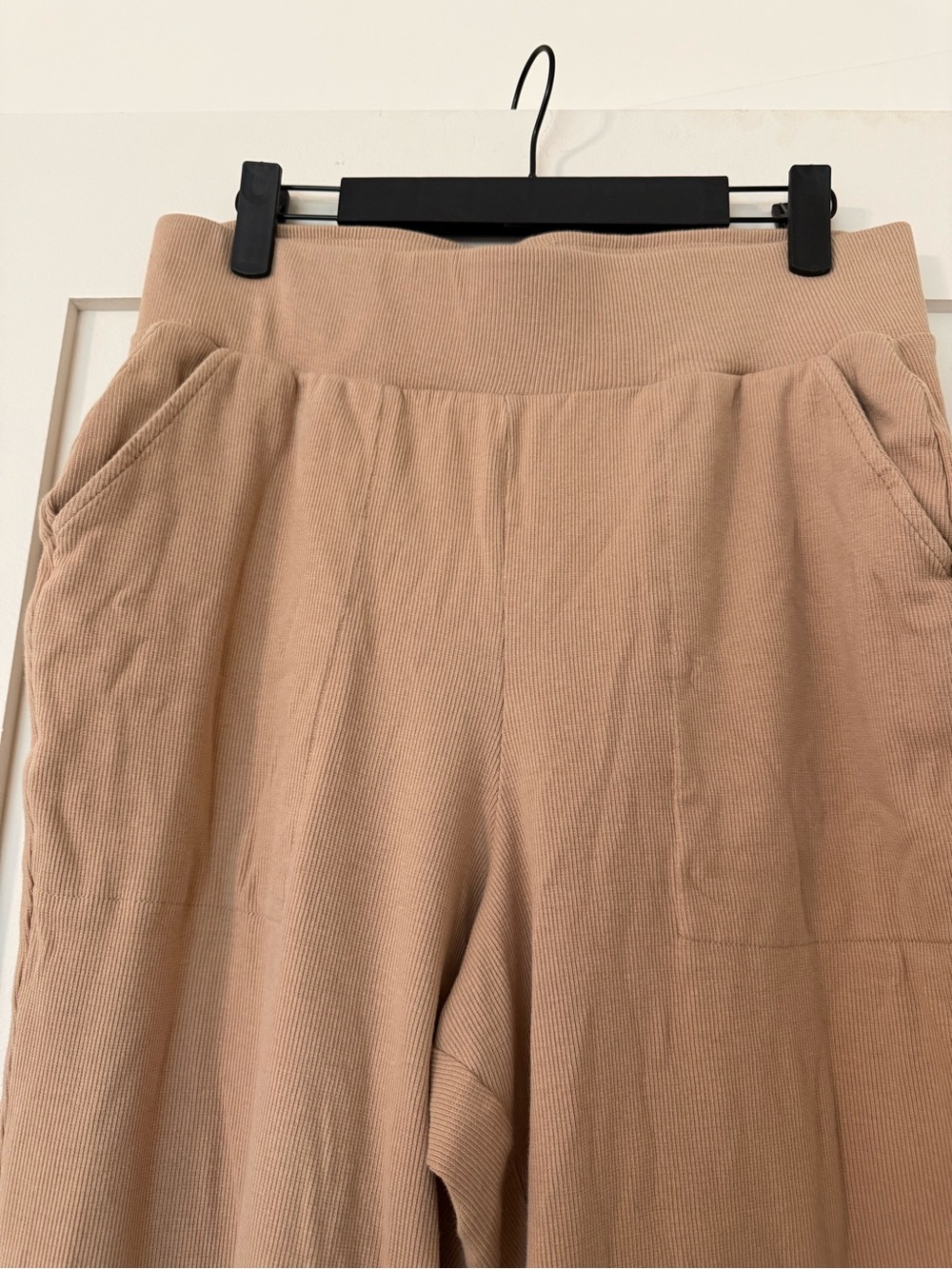 Pact Easy Rib Wide-Leg Pants - Picture 2 of 7